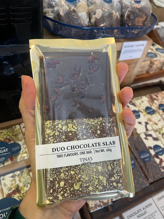 Duo chocolate slab