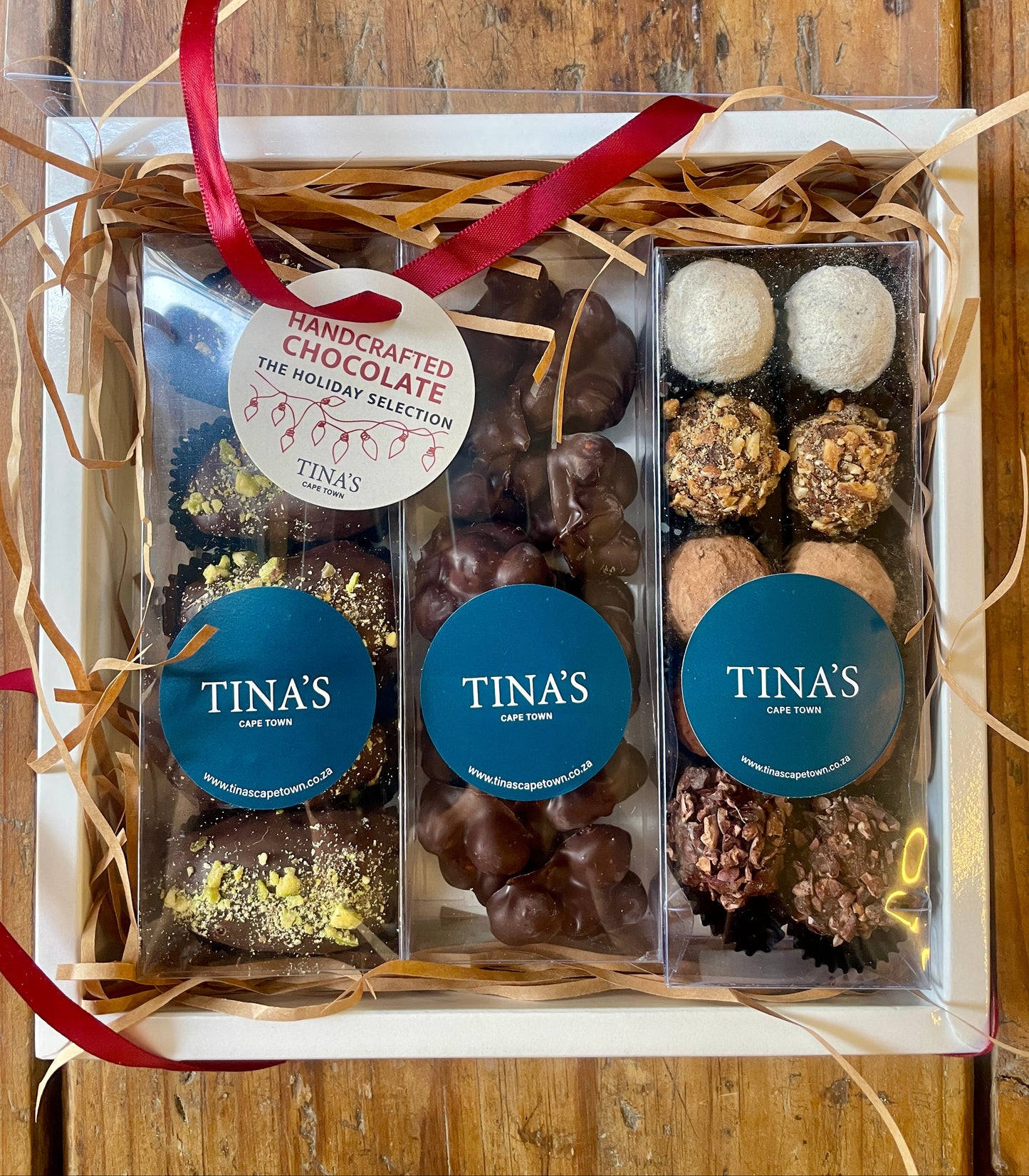 Handcrafted Chocolate Christmas Box